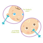 Oogiebear 2 in 1 Baby Nose & Ear Cleaner 2 Pack Oogiebear 2 in 1 Baby Nose & Ear Cleaner 2 Pack 