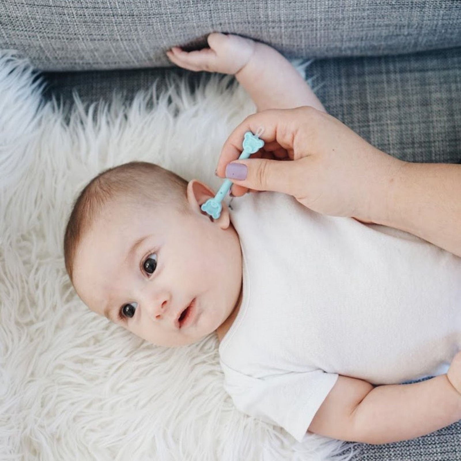 Oogiebear 2 in 1 Baby Nose & Ear Cleaner 2 Pack Oogiebear 2 in 1 Baby Nose & Ear Cleaner 2 Pack 