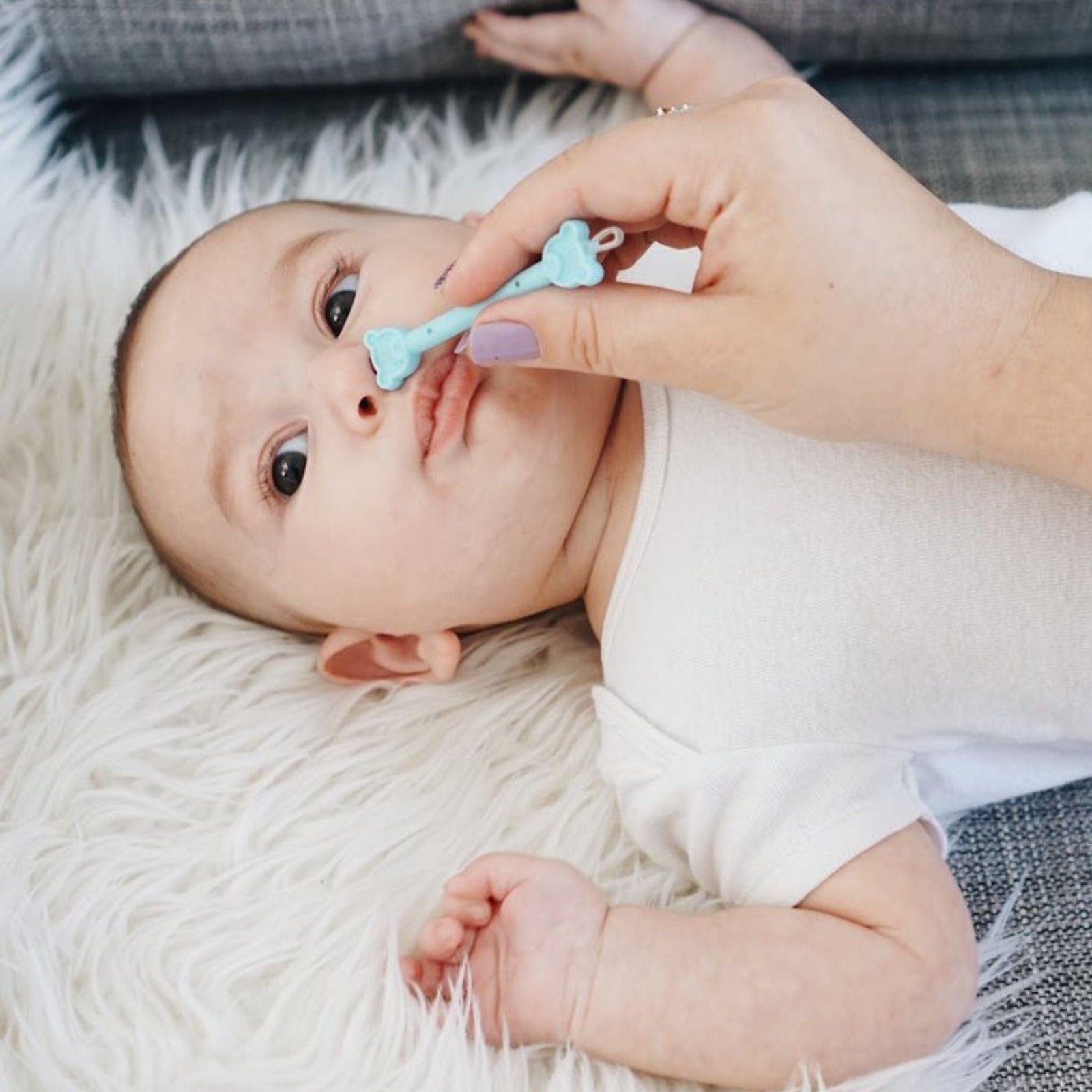 Oogiebear 2 in 1 Baby Nose & Ear Cleaner 2 Pack Oogiebear 2 in 1 Baby Nose & Ear Cleaner 2 Pack 