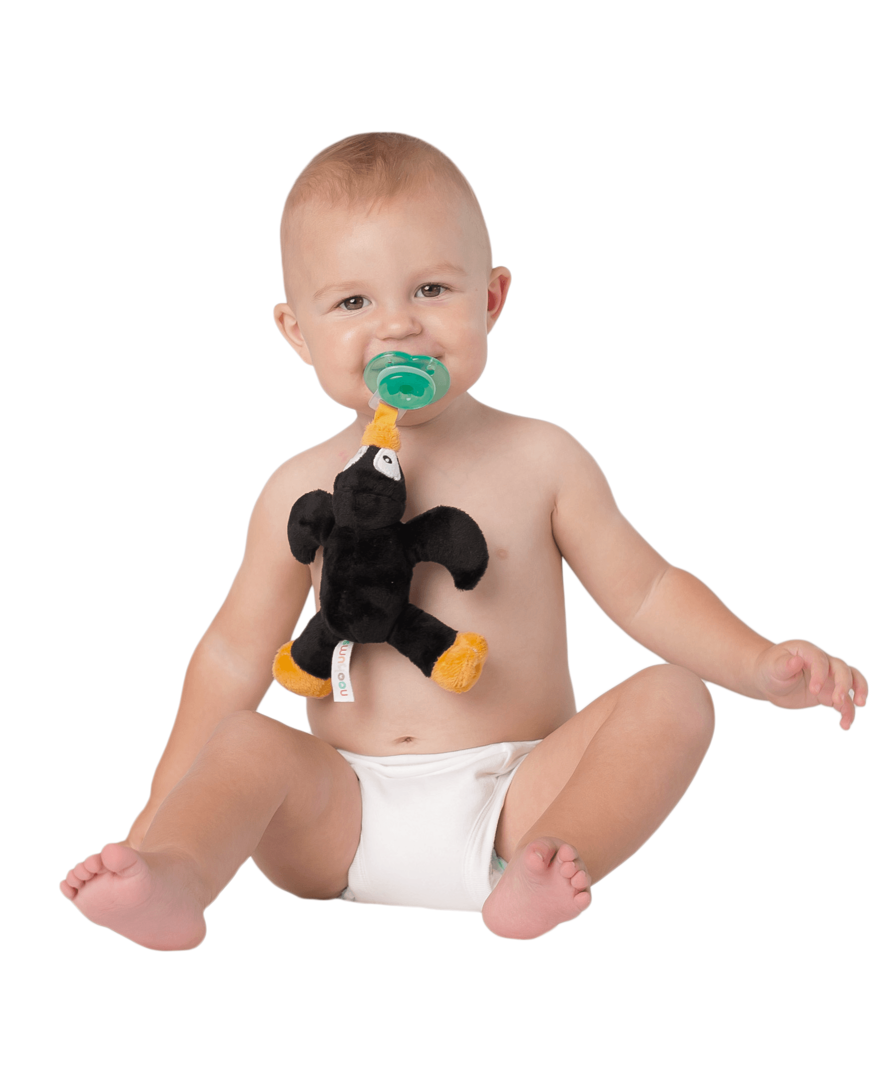 Nookums Paci-Plushies® Shakies – Puck Penguin Nookums Paci-Plushies® Shakies – Puck Penguin 