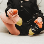 Q for Quinn™ Organic Baby, Kids, Toddler Tights - Monster Eye Q for Quinn™ Organic Baby, Kids, Toddler Tights - Monster Eye 