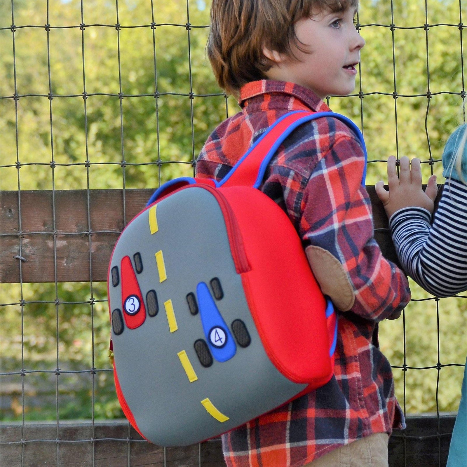 Dabbawalla Race Car Preschool Toddler Backpack Dabbawalla Race Car Preschool Toddler Backpack 