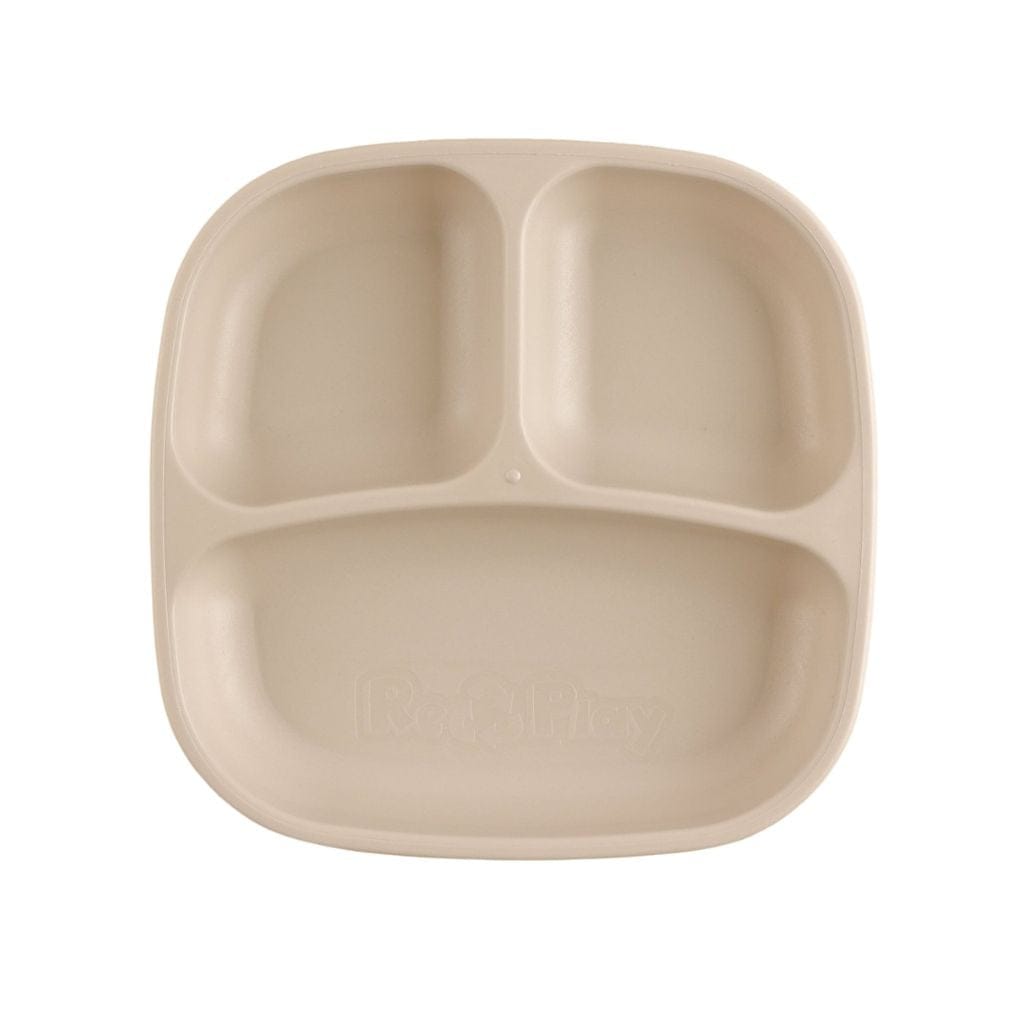 Re-Play Divided Plate Sand RP-SP-PlateDiv-Sand