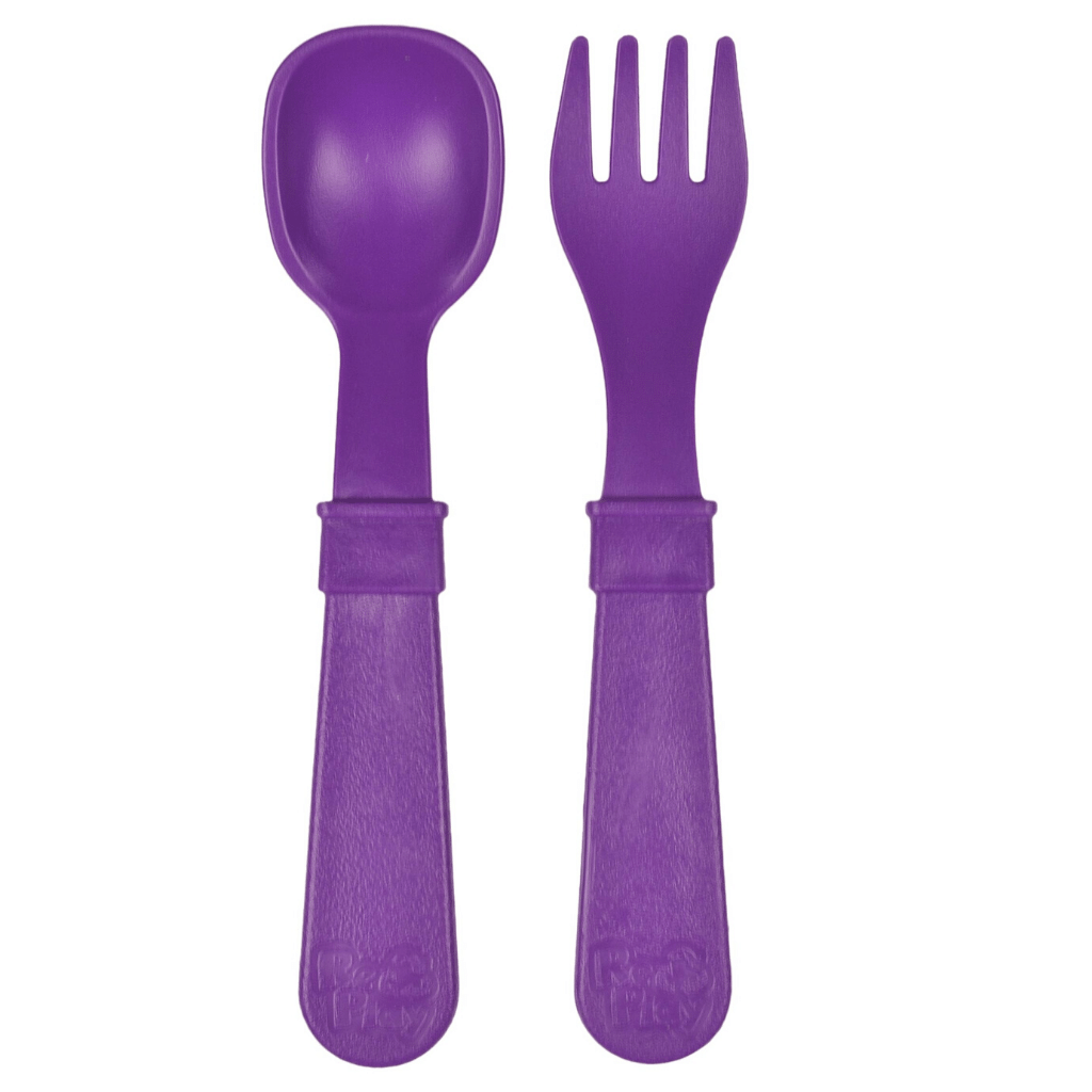 Re-Play Fork and Spoon Set Amethyst RP-ForkSpoon-Ame