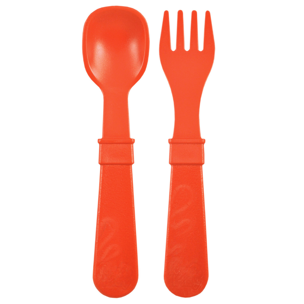 Re-Play Fork and Spoon Set Red RP-ForkSpoon-Red