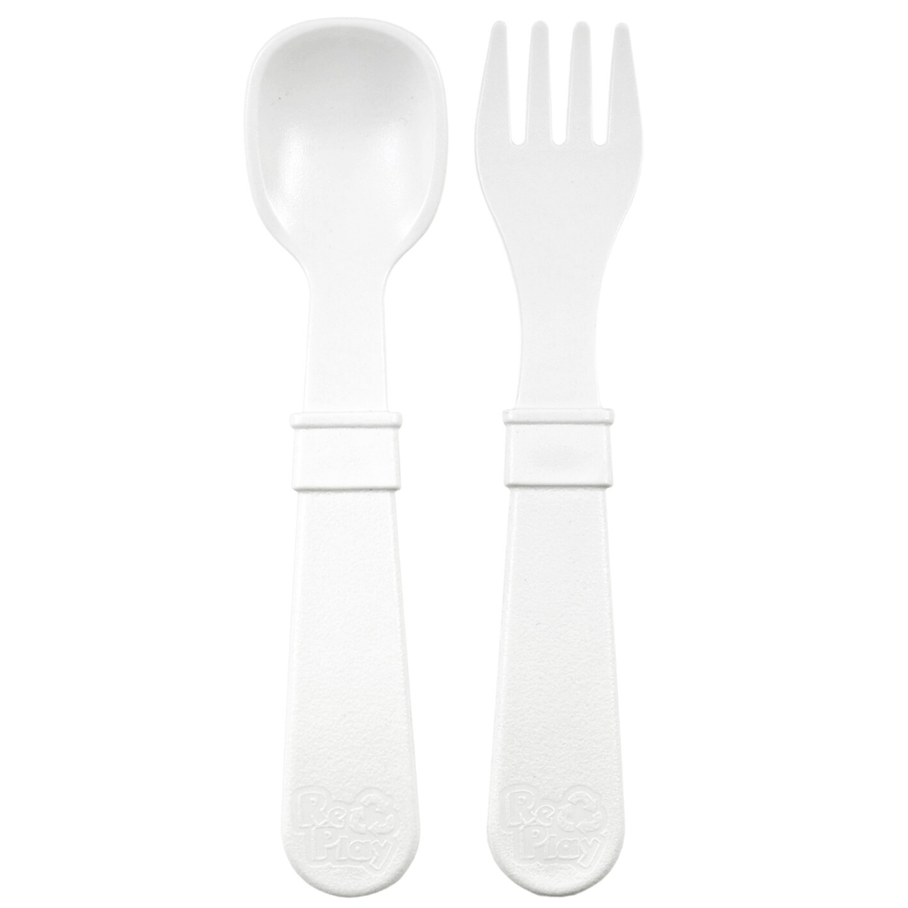 Re-Play Fork and Spoon Set White RP-ForkSpoon-Wht