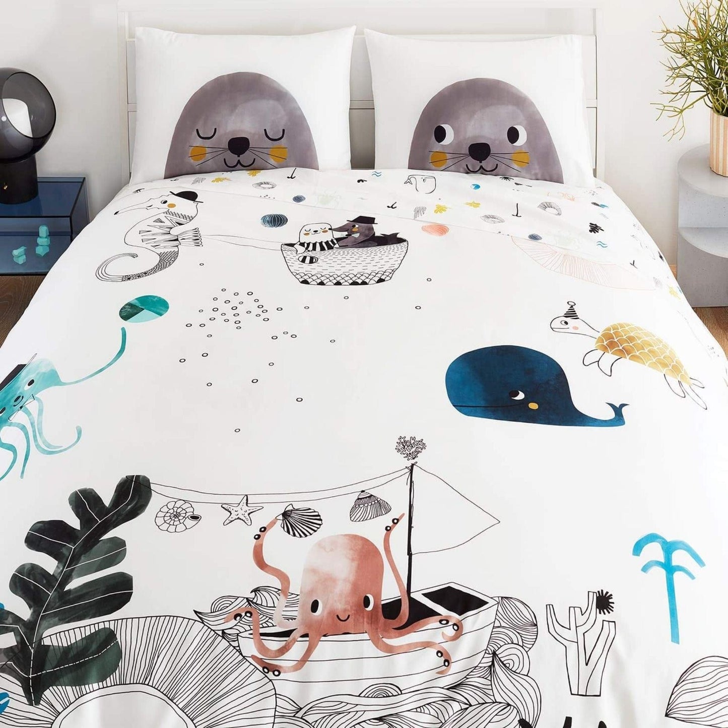 Rookie Humans Underwater Love Duvet & Sheet Set Rookie Humans Underwater Love Duvet & Sheet Set 