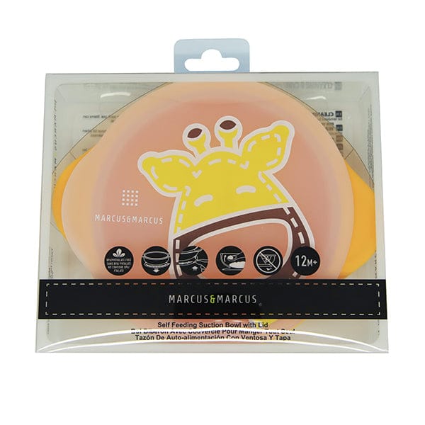 Marcus & Marcus Self Feeding Suction Bowl with Lid Marcus & Marcus Self Feeding Suction Bowl with Lid 