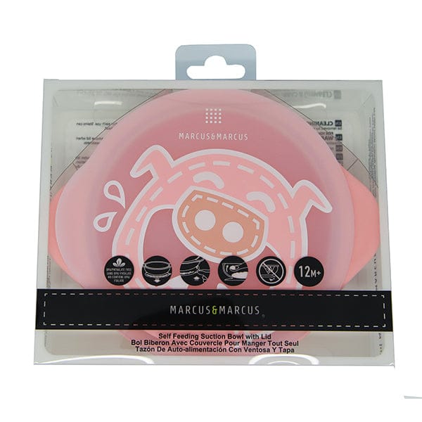 Marcus & Marcus Self Feeding Suction Bowl with Lid Marcus & Marcus Self Feeding Suction Bowl with Lid 