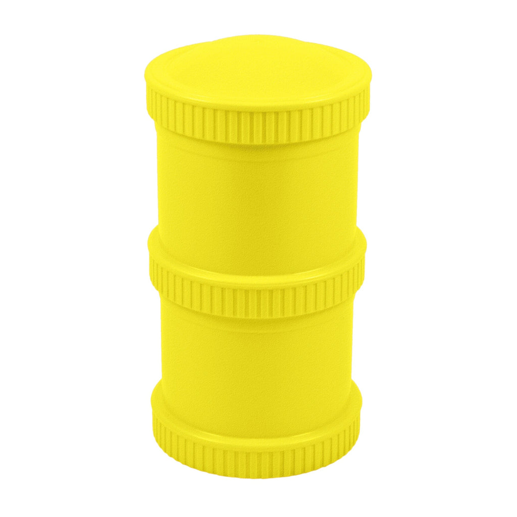 Re-Play Snack Stack (2 Pods & 1 Lid) 200ml Yellow RP-SnackStack-2Yel