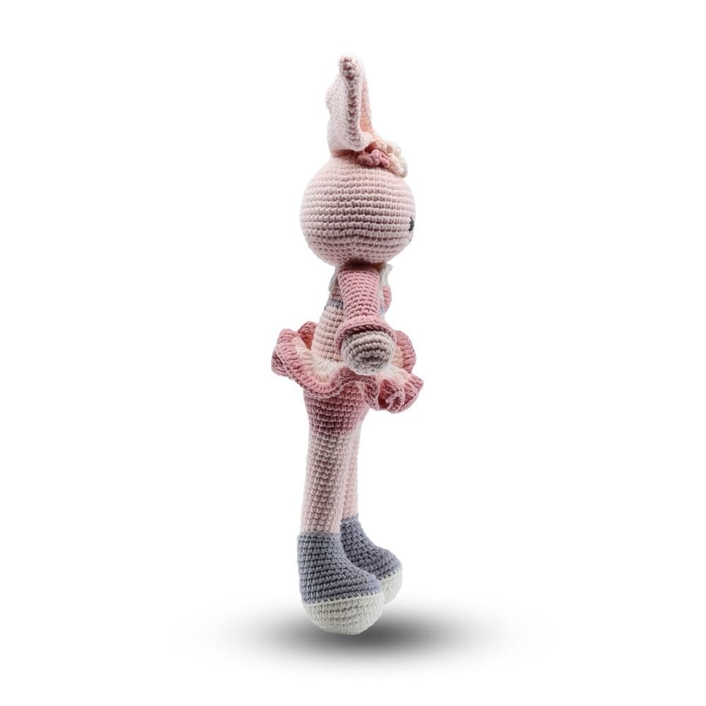 Crochet Bunny Girl Slim Standing Crochet Bunny Girl Slim Standing 
