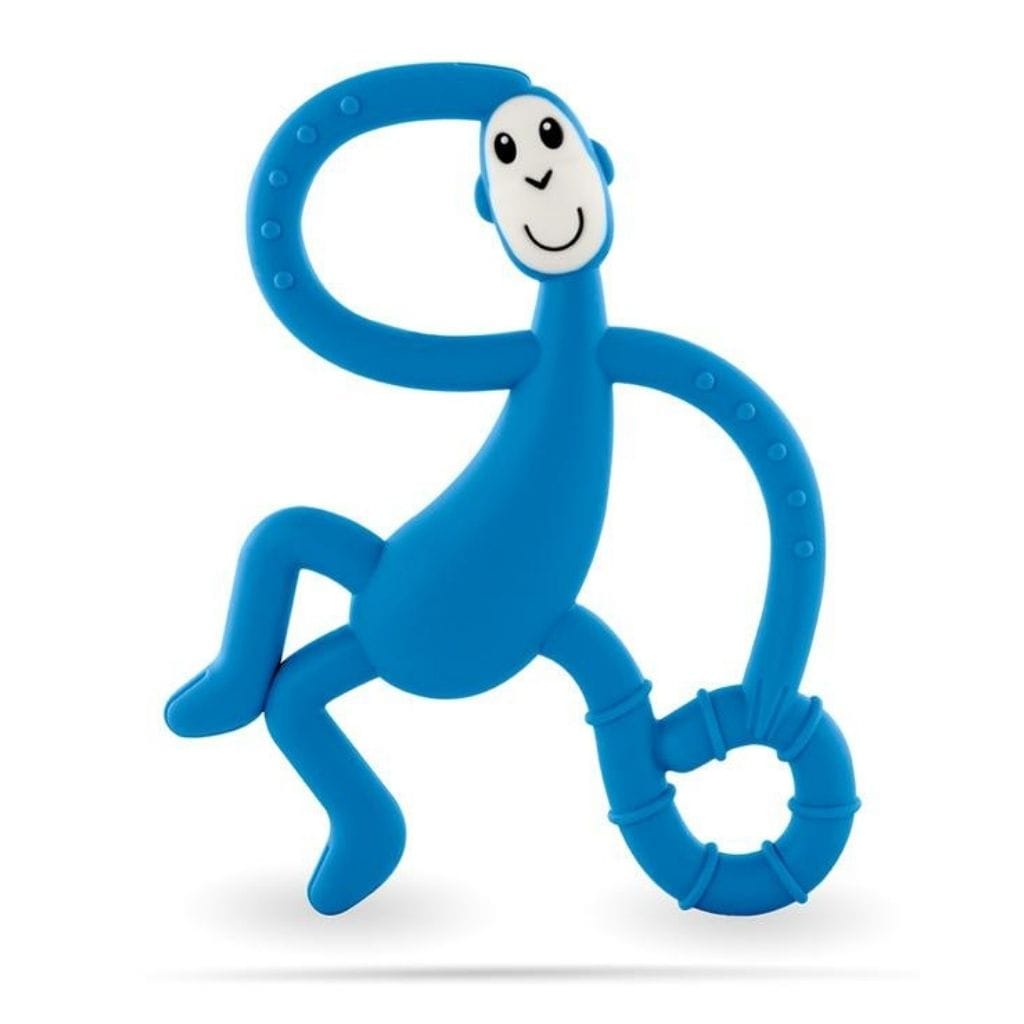 Dancing Monkey Teether Blue 
