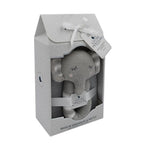 Living Textiles Theodore The Elephant Rattle & Muslin Gift Set Living Textiles Theodore The Elephant Rattle & Muslin Gift Set 