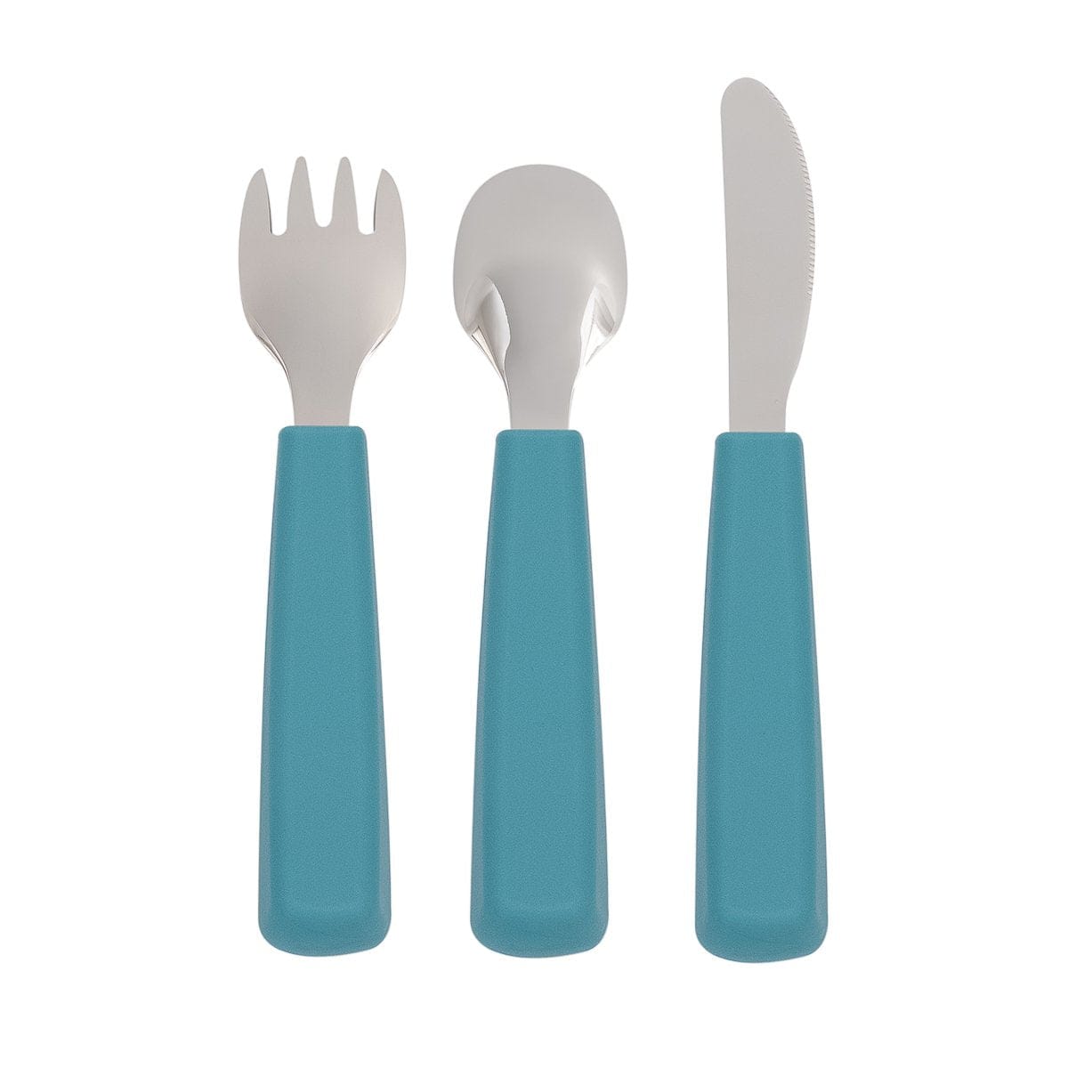 We Might Be Tiny Toddler Feedie Stainless Steel 3 Piece Cutlery Set We Might Be Tiny Toddler Feedie Stainless Steel 3 Piece Cutlery Set 