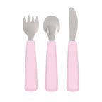 We Might Be Tiny Toddler Feedie Stainless Steel 3 Piece Cutlery Set We Might Be Tiny Toddler Feedie Stainless Steel 3 Piece Cutlery Set 