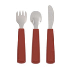 We Might Be Tiny Toddler Feedie Stainless Steel 3 Piece Cutlery Set We Might Be Tiny Toddler Feedie Stainless Steel 3 Piece Cutlery Set 