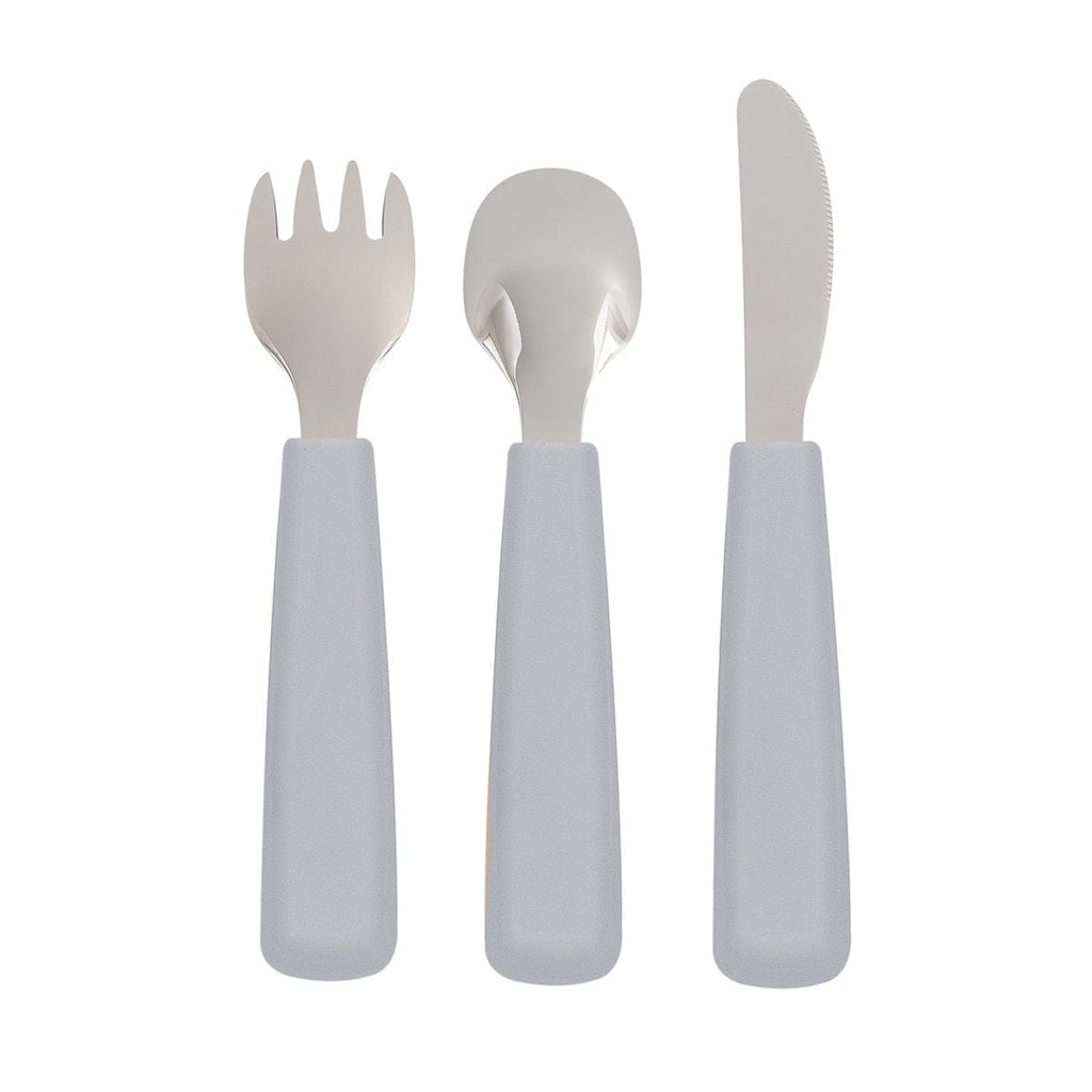 We Might Be Tiny Toddler Feedie Stainless Steel 3 Piece Cutlery Set We Might Be Tiny Toddler Feedie Stainless Steel 3 Piece Cutlery Set 