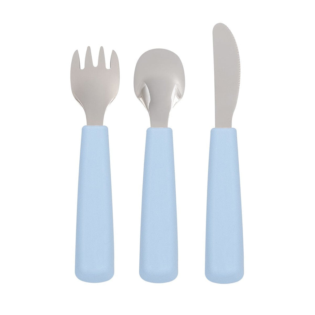 We Might Be Tiny Toddler Feedie Stainless Steel 3 Piece Cutlery Set We Might Be Tiny Toddler Feedie Stainless Steel 3 Piece Cutlery Set 