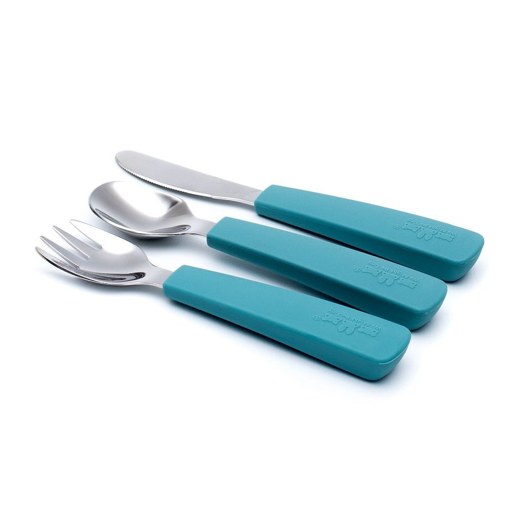 We Might Be Tiny Toddler Feedie Stainless Steel 3 Piece Cutlery Set We Might Be Tiny Toddler Feedie Stainless Steel 3 Piece Cutlery Set 