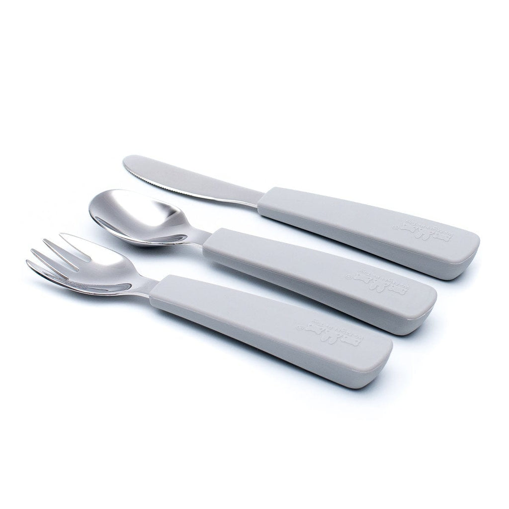 We Might Be Tiny Toddler Feedie Stainless Steel 3 Piece Cutlery Set We Might Be Tiny Toddler Feedie Stainless Steel 3 Piece Cutlery Set 