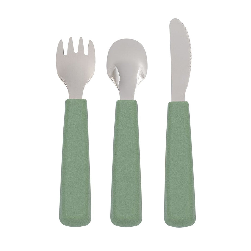 We Might Be Tiny Toddler Feedie Stainless Steel 3 Piece Cutlery Set We Might Be Tiny Toddler Feedie Stainless Steel 3 Piece Cutlery Set 