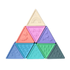 Jellystone Silicone TriBlox Rainbow Pastel 