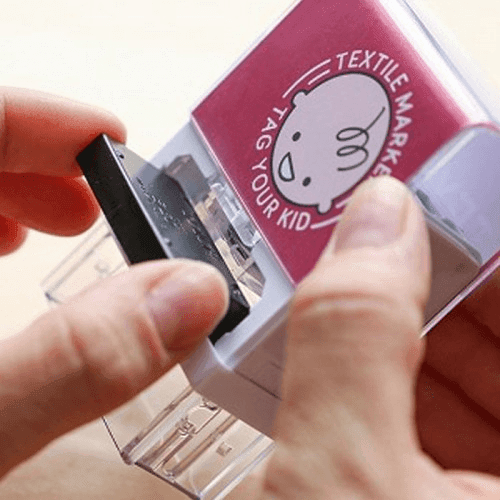 Mine Self-Inking Clothing Name Stamp Mine Self-Inking Clothing Name Stamp 
