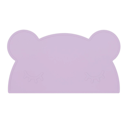 We Might Be Tiny Bear Placie | Non-slip silicone placemat Lilac WMBT-TIRE18