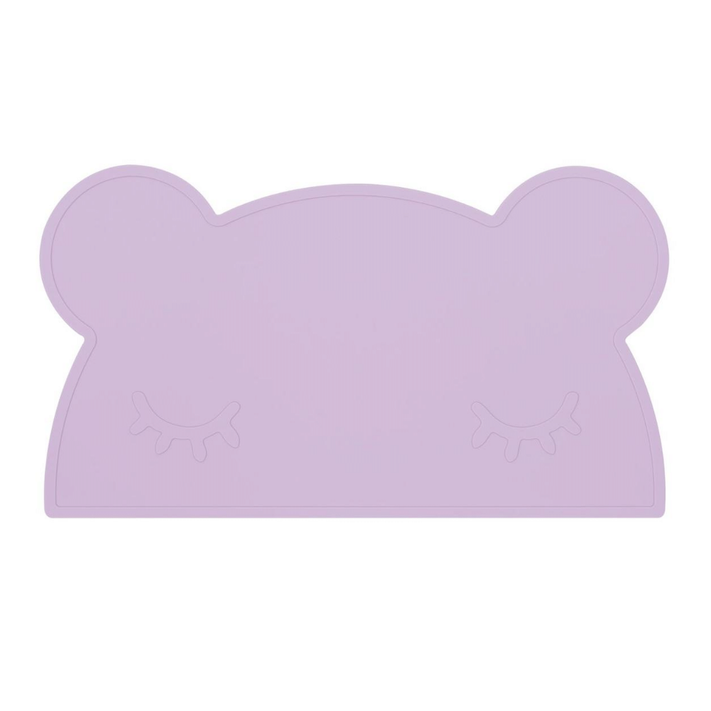 We Might Be Tiny Bear Placie | Non-slip silicone placemat Lilac WMBT-TIRE18