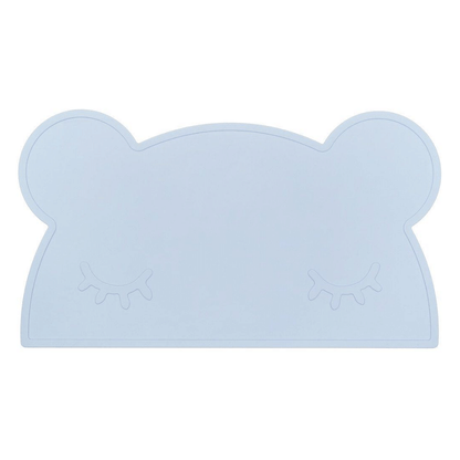 We Might Be Tiny Bear Placie | Non-slip silicone placemat Powder Blue WMBT-TIRE12