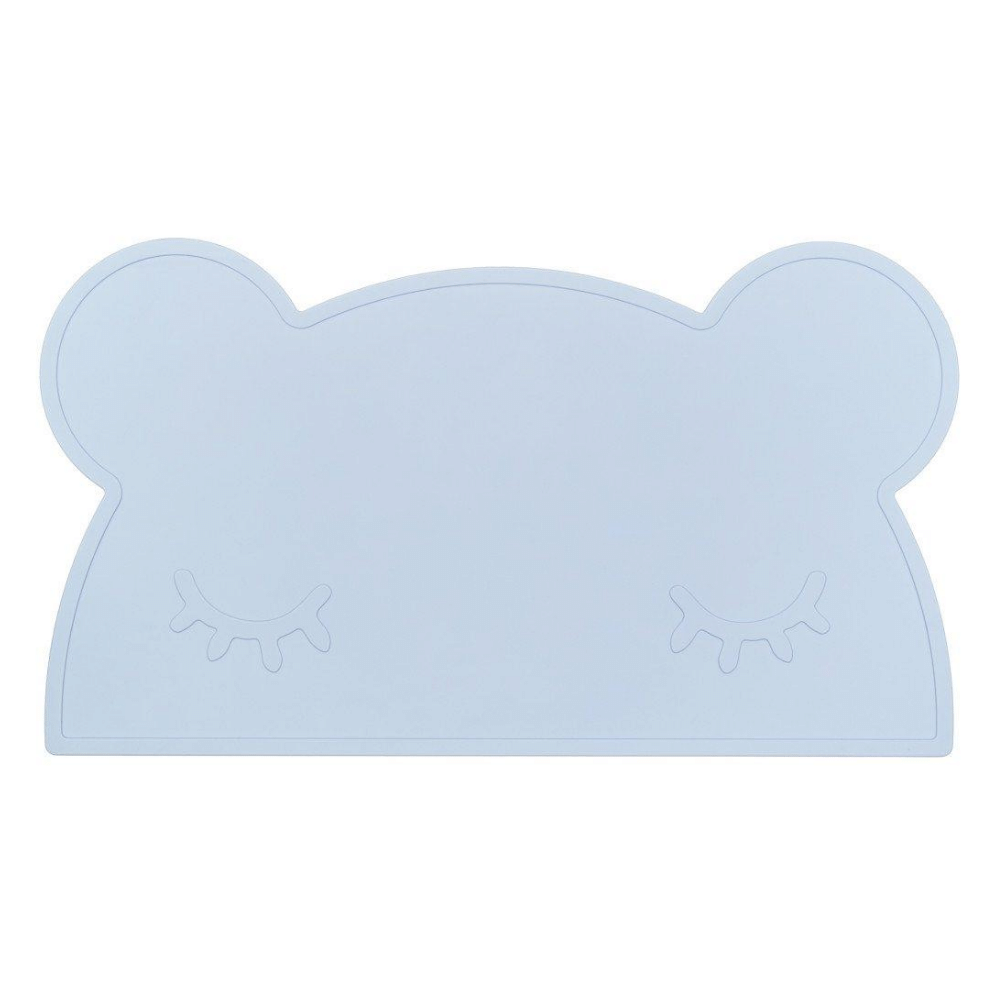 We Might Be Tiny Bear Placie | Non-slip silicone placemat Powder Blue WMBT-TIRE12