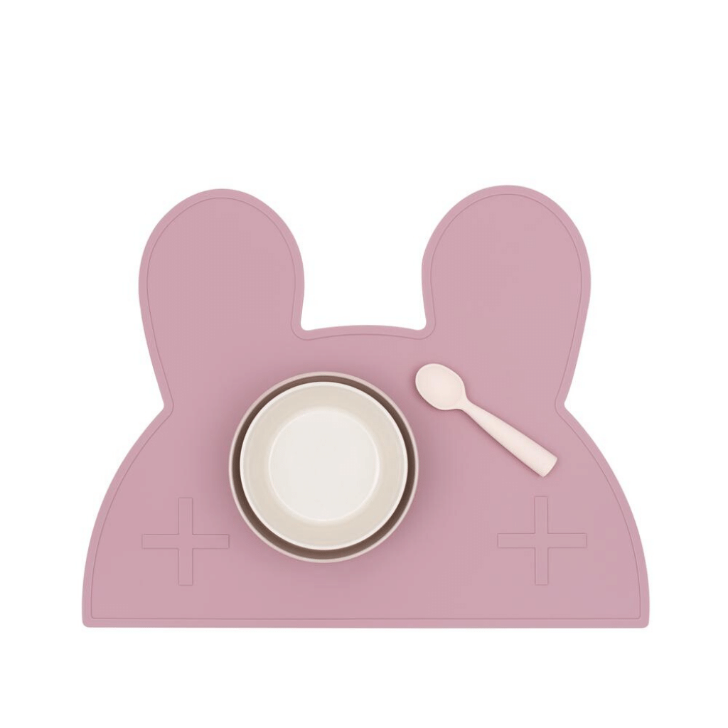 We Might Be Tiny Bunny Placie | Non-slip silicone placemat We Might Be Tiny Bunny Placie | Non-slip silicone placemat 