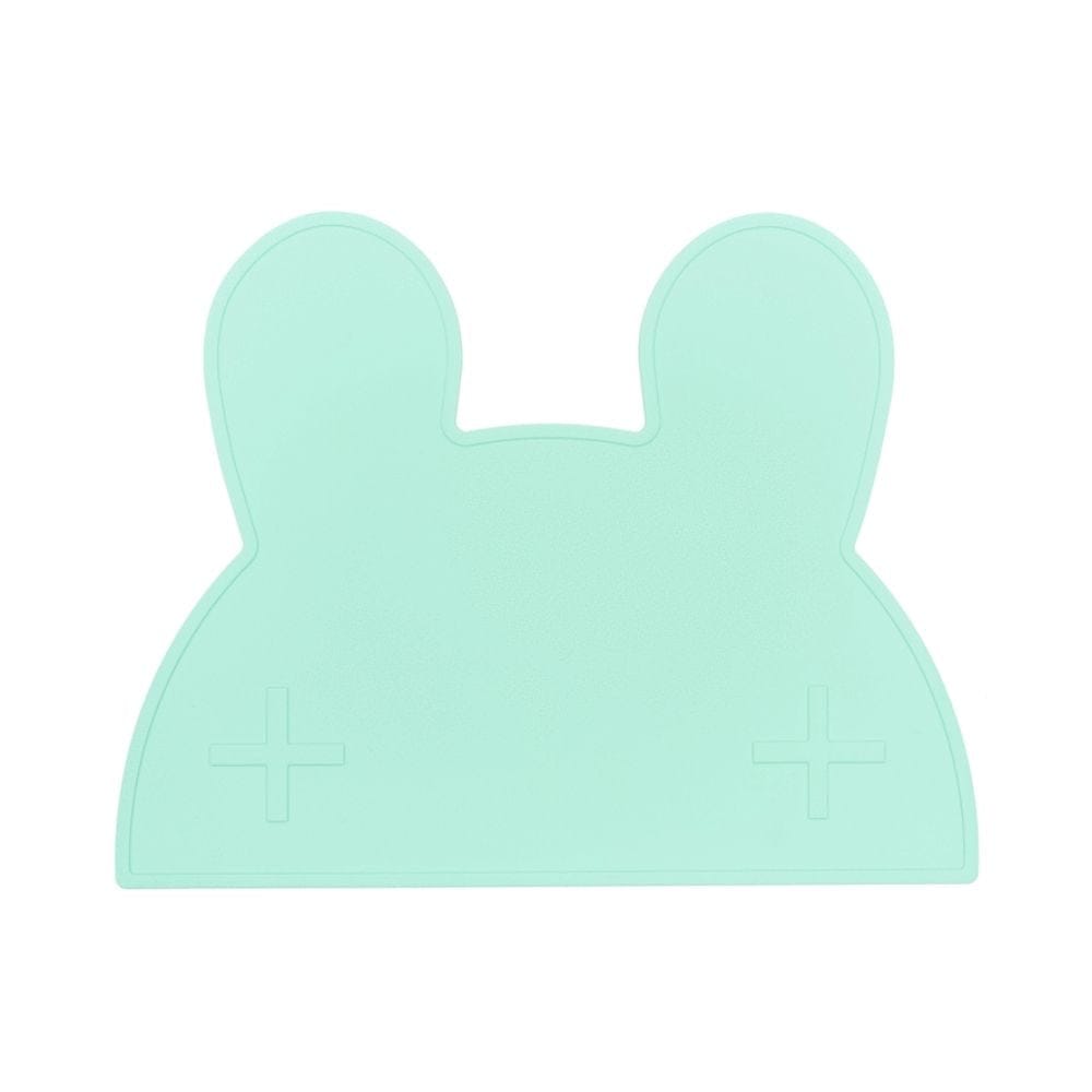 We Might Be Tiny Bunny Placie | Non-slip silicone placemat Minty Green WMBT-TIBX10