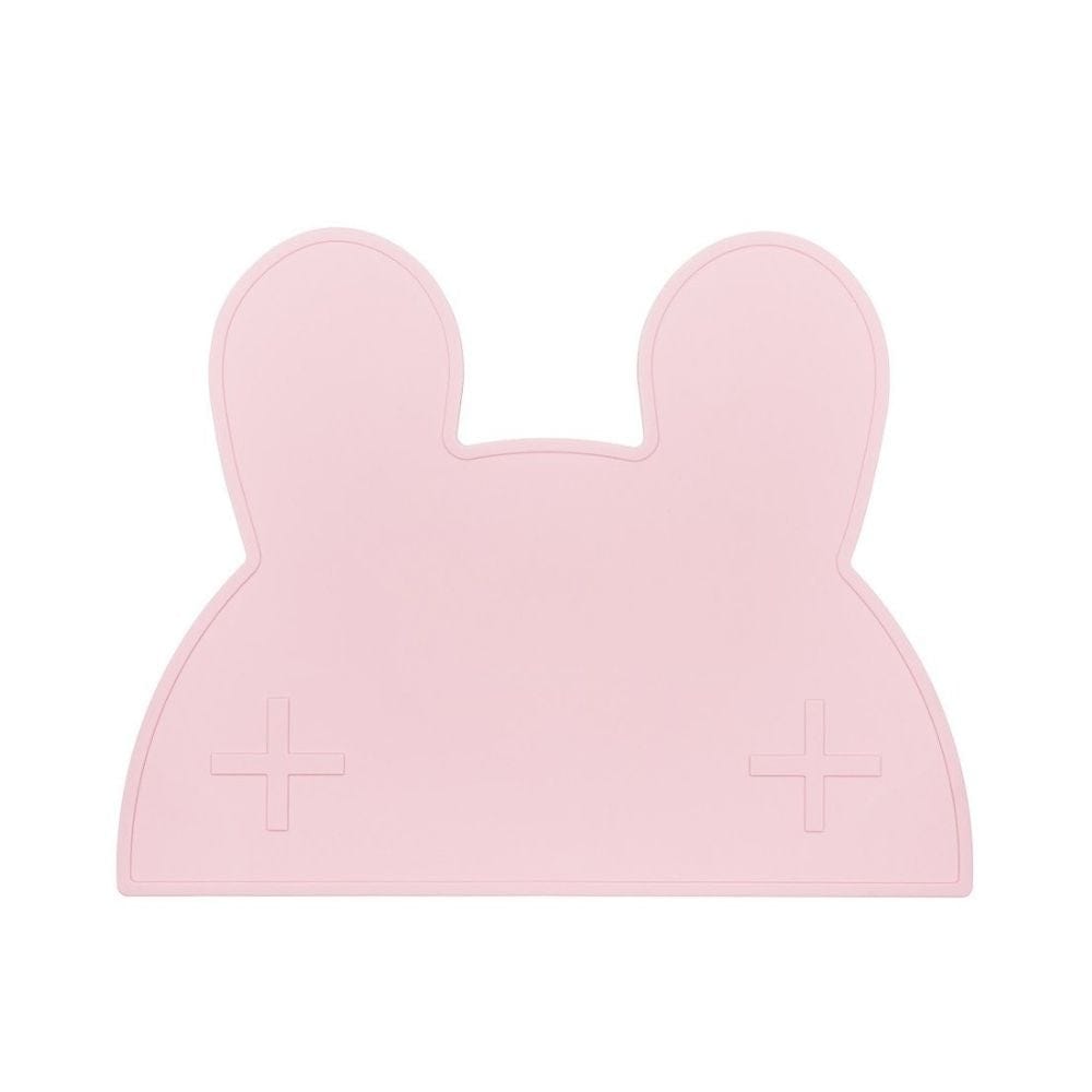 We Might Be Tiny Bunny Placie | Non-slip silicone placemat Powder Pink WMBT-TIBX09