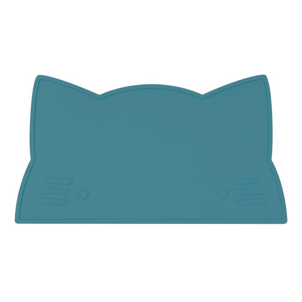 We Might Be Tiny Cat Placie | Non-slip silicone placemat Blue Dusk WMBT-TICA07