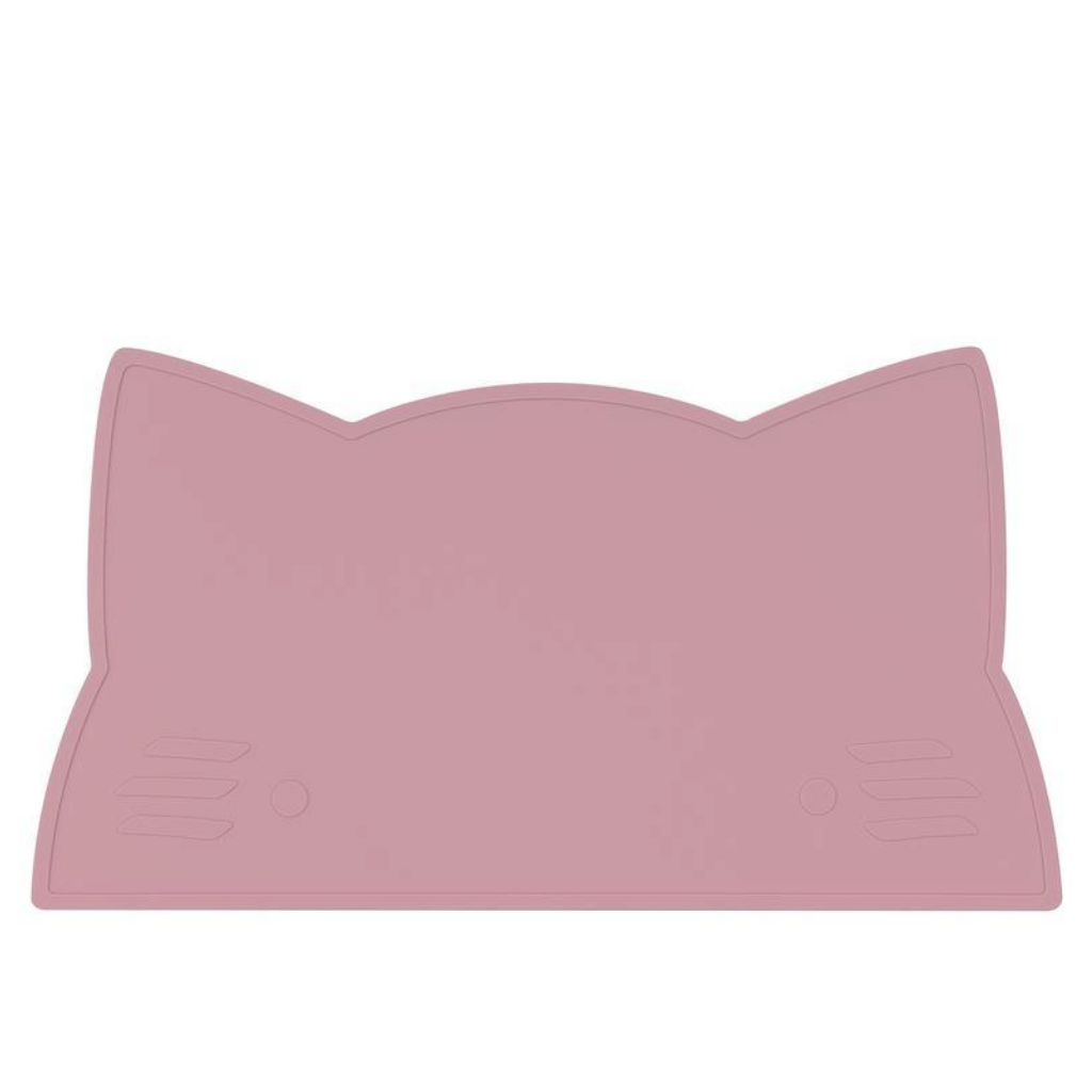 We Might Be Tiny Cat Placie | Non-slip silicone placemat Dusty Rose WMBT-TICA19
