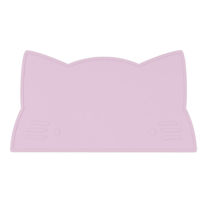 We Might Be Tiny Cat Placie | Non-slip silicone placemat Powder Pink WMBT-TICA09