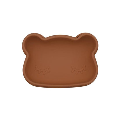 We Might Be Tiny Limited Edition Chocolate Brown Bear Silicone Bowl and Plate Snackie We Might Be Tiny Limited Edition Chocolate Brown Bear Silicone Bowl and Plate Snackie 