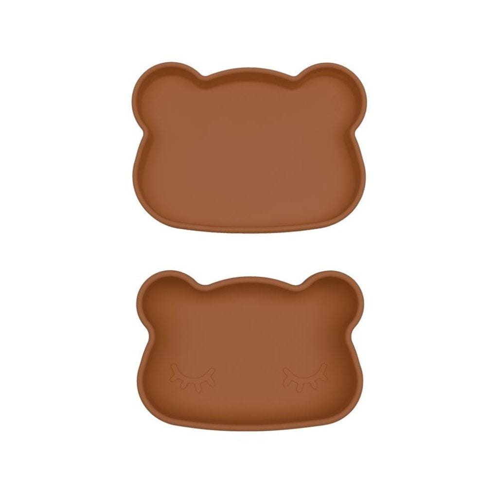 We Might Be Tiny Limited Edition Chocolate Brown Bear Silicone Bowl and Plate Snackie We Might Be Tiny Limited Edition Chocolate Brown Bear Silicone Bowl and Plate Snackie 
