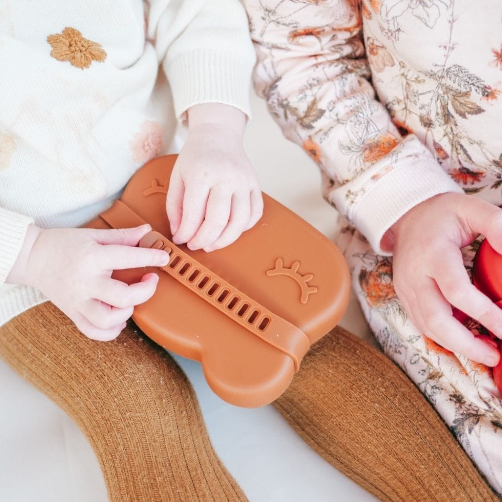 We Might Be Tiny Limited Edition Chocolate Brown Bear Silicone Bowl and Plate Snackie We Might Be Tiny Limited Edition Chocolate Brown Bear Silicone Bowl and Plate Snackie 