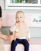 We Might Be Tiny Catchie Silicone Bibs, Set of 2 We Might Be Tiny Catchie Silicone Bibs, Set of 2 