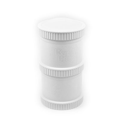 Re-Play Snack Stack (2 Pods & 1 Lid) 200ml White RP-SnackStack-2Wht
