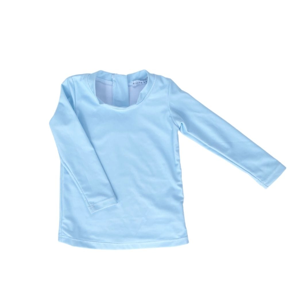 Willow Swim Harrison Blue Sky Long Sleeve Rashie Willow Swim Harrison Blue Sky Long Sleeve Rashie 